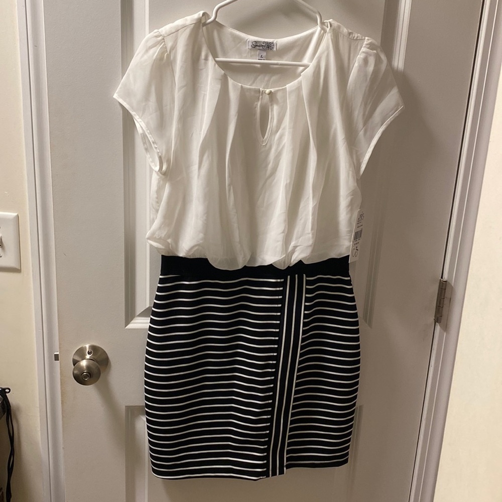 Brand new, tags attached Speechless brand dress. Size L.